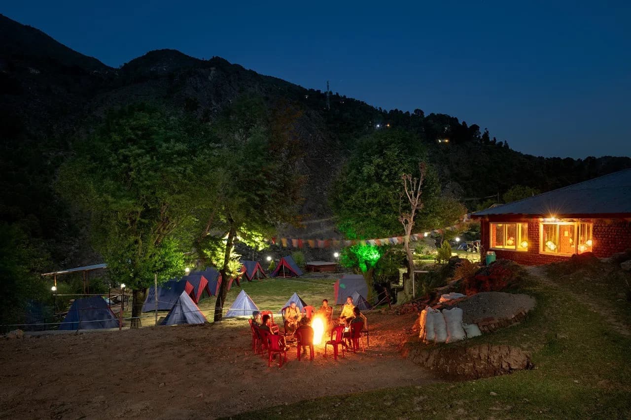 Dharamshala Base Camp Night
