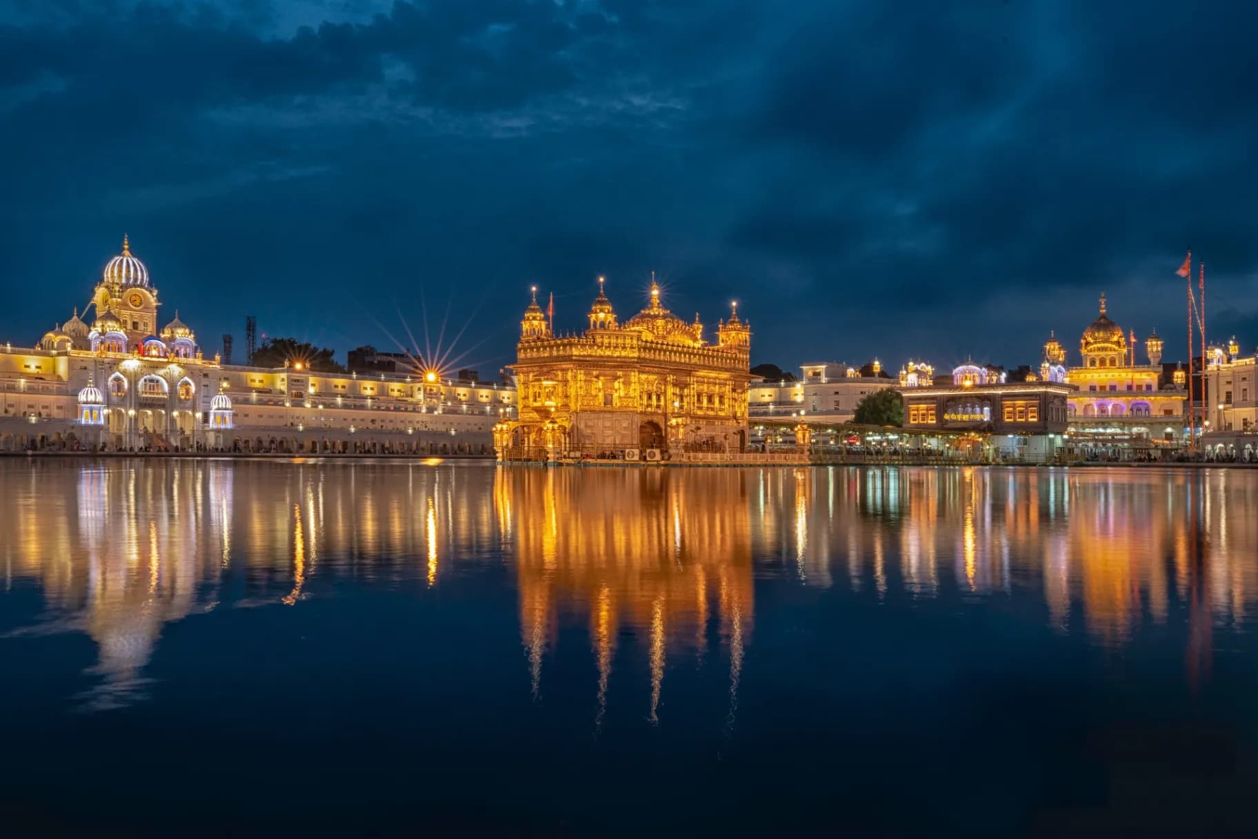 Golden Temple (Night View)