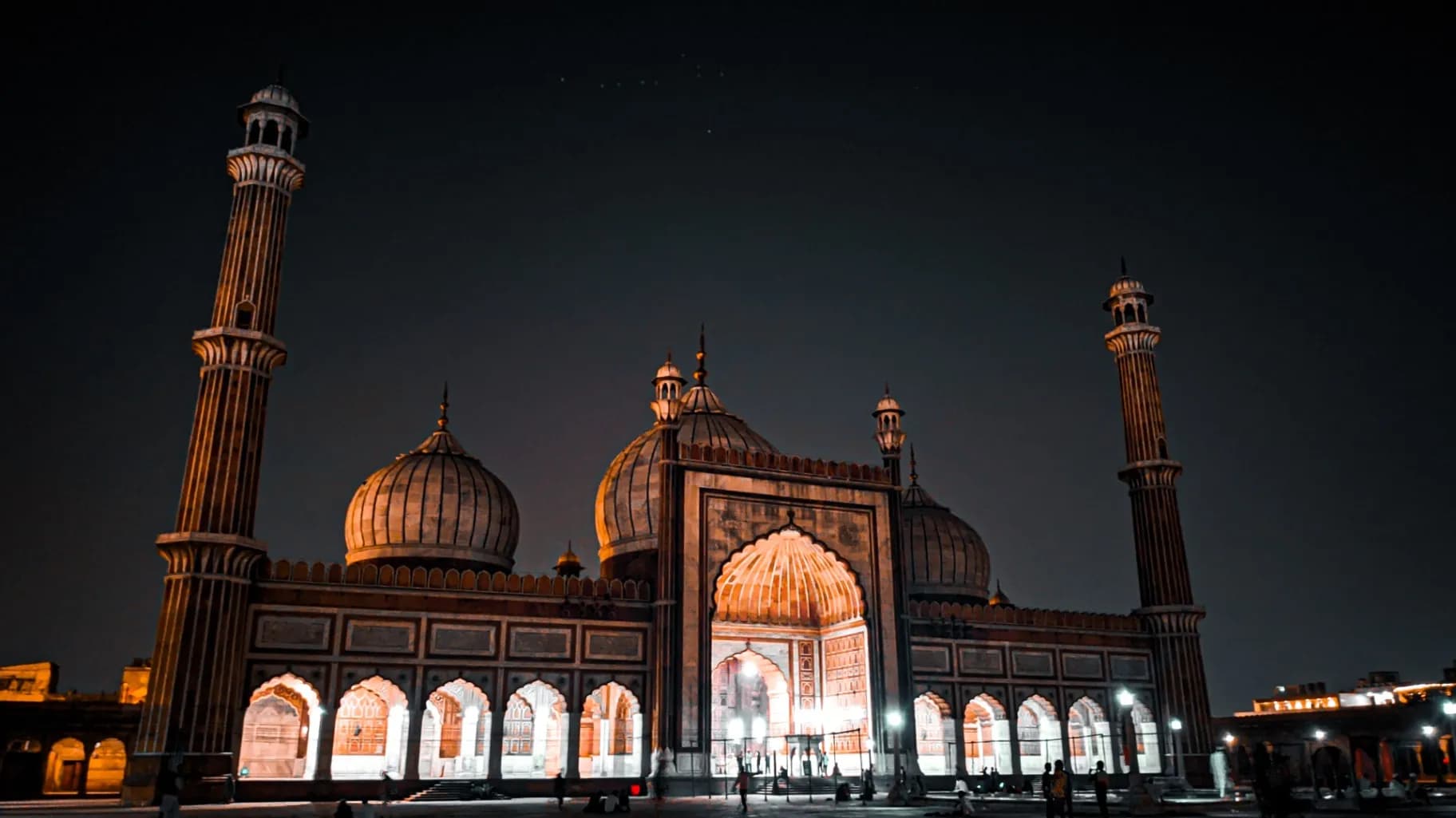 Jama Masjid Delhi (Night View)